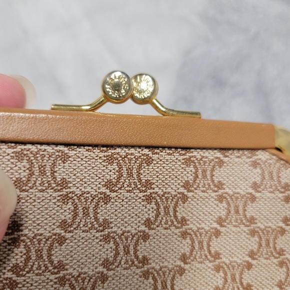 Celine Vintage Macadam Trifold Wallet - Picture 3 of 13